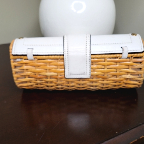 Michael Kors Basket Weave Clutch - Picture 4 of 9